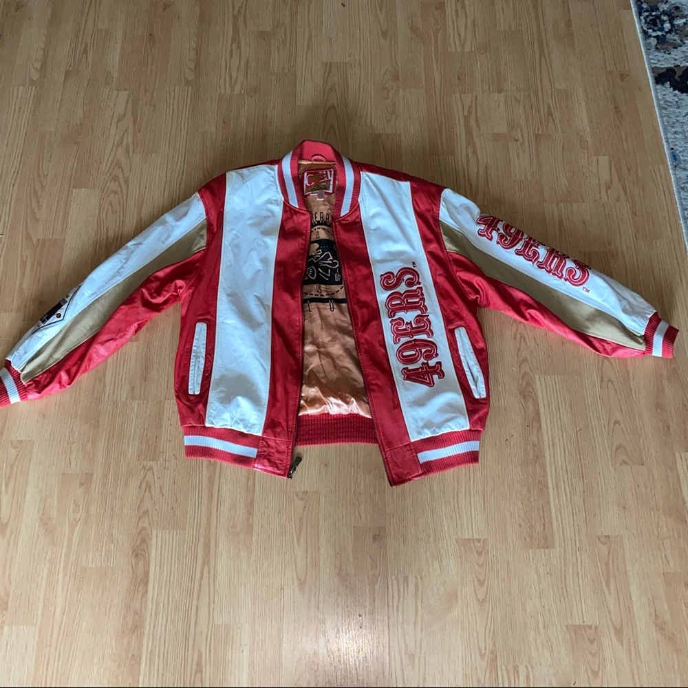 Carl Banks 49ers Leather Jacket